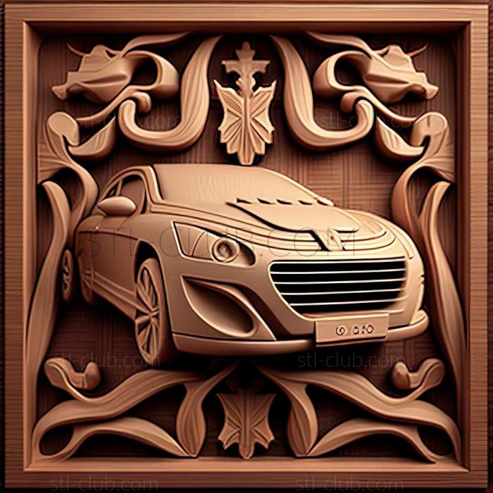 3D модель Peugeot 807 (STL)